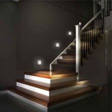 Cata CT-5179G 3W LED Koridor Armatür Beyaz Kasa Gün Işığı İç Mekan Aydınlatma Modern