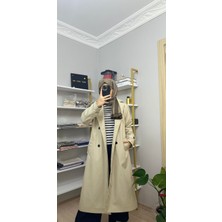 Kruvaze Yaka Trençkot