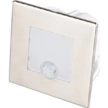 Cata CT-5183B 1,5W Sensörlü Ledli Koridor Ofis Oda Armatürü Satin Kasa Beyaz Işık