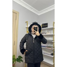 Bytuanayılmaz Kapüşonlu Kapitone Mont