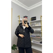 Bytuanayılmaz Kapüşonlu Kapitone Mont
