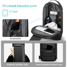 Mark Ryden Torino Tek Kol Omuz Çantası iPad Tablet Uyumlu Şarj Kiti MR7510_00