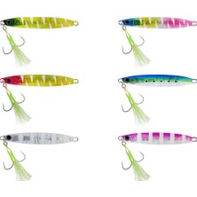 Captain 3628 Slide Jigger 60GR Light Jig Suni Yem No : 03