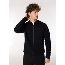 Jeep Lacivert Erkek Hırka J4WM-HRK7385