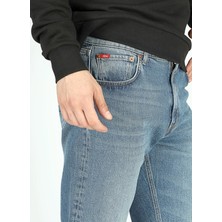 Lee Cooper Normal Bel Regular Straight Erkek Denim Pantolon 251 Lcm 121017 Rıcky Francesca Blue