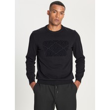 Altınyıldız Classics Bisiklet Yaka Standart Siyah Erkek Kazak ACE492510193_TRIKO Bısıklet Yaka