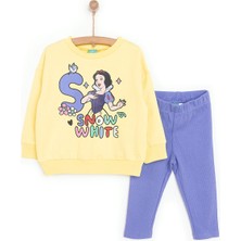 Disney Prenscess Kız Sweatshirt - Tayt Kız Bebek