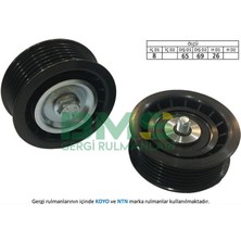 Alternatör Gergi Rulmani Bravo Ii-Punto 1.6 Mtj-2.0 Dmtj 08 Delta Iii-Musa 1.8 08 70X65X26X8 13