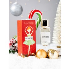 Illusione Lumiére EDP Kadın Parfüm 50ml | Şekerli-Vanilya-Gurme | Narenciye, Müge, Orkide, Misk