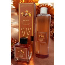 Mouvement Amberin Egzotik Kokusu 100 ml Oda Kokusu ve 400 ml Yedek Diffuser Seti