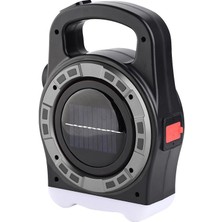 Powermaster HB-6678C Cob Ledli 20 Watt 3 Kademeli Şarj Edilebilir USB Çıkışlı Solar Lamba