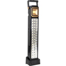 Powermaster KS-848 2 Watt Cob LED + 48 Ledli Solar Şarjlı Işıldak