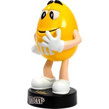 Jada Toys M&ms Sarı Figür (10 Cm) - Metalik Boyalı Sarı M&m's Koleksiyonluk Metal Figür