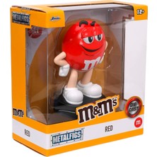 Jada Toys M&ms Kırmızı Figür (10 Cm) - Metalik Boyalı Kırmızı M&m's Koleksiyonluk Metal Figür