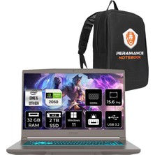 Msı Thin 15 Intel Core I5 12450H 32GB 2tb SSD RTX2050/4GB 15.6" Fhd 144Hz W11H Taşınabilir Bilgisayar & Per4 Çanta B12UCX2420TRP329