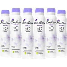 Emotion Violet Kadın Deodorant 6 x 150 ml