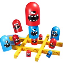 Hongxin Çocuk Tic-Tac-Toe Matryoshka Bebek Ebeveyn-Çocuk Interaktif Oyuncak (Yurt Dışından)