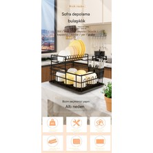 Hongxin Mutfak Ütüsü Çok Fonksiyonlu Alet Drenaj Rafı (Yurt Dışından)