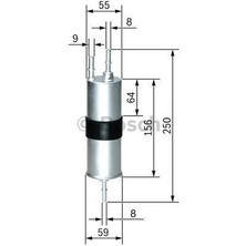 Bosch Yakıt Filtresi Bmw 5 F10-F11-F18 520İ 184HP 09-11-  F026403754