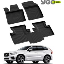 Yeo Volvo XC60 2017-2024 Model Yılları Için Uyumlu Yeo 4d Havuzlu Paspas Takımı