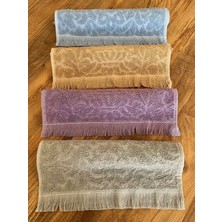 Ycn Home 4'lü Pamuklu 30 x 50  cm   El Havlusu Saçaklı