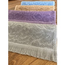 Ycn Home 4'lü Pamuklu 30 x 50  cm   El Havlusu Saçaklı