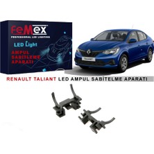 Sistem Led Market Renault Talıant H7 LED Ampul Uzun Far Tutucu Sabitleme Aparatı