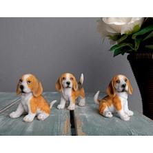 Vitale Pretty 3'lü Köpek Biblo 4x7 cm