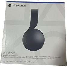 Sony Ps5 Pulse 3D Siyah Kablosuz Mikrofonlu Kulak Üstü Oyuncu Kulaklığı