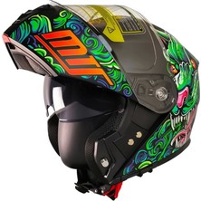 Mts 966 V2 Drago Çene Açılır Kask