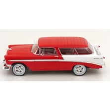 KKscale 1956 Chevrolet Bel Air Normad Custom Kırmızı