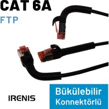 Irenıs 5 Metre CAT6A U/ftp 90° Bükülebilir Kablo