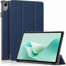 SZYKD Huawei Matepad 11.5s Koyu Mavi Için 3 Katlı Tutucu Tablet Kılıfı (Yurt Dışından)