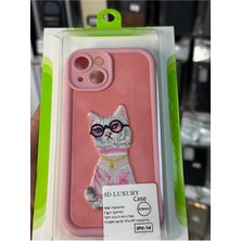 Epro Iphone 14 3D Luxury Case Kedili Kılıf