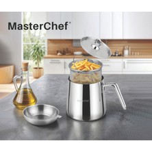 Master Chef Masterchef Çelik Kızartma Potu 4pcs Inox