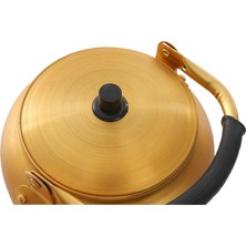Grace Hub 1l Sarı Alüminyum Pot Çaydanlık (Yurt Dışından)