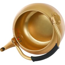 Grace Hub 1l Sarı Alüminyum Pot Çaydanlık (Yurt Dışından)