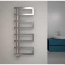 Carisa Arlen Paslanmaz Çelik Havlupan Modern Tasarım Satine 100X50 cm