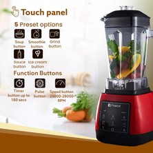 Vosco Home Pro Blender 1600W 2l Kırmızı