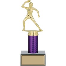 Odak  Masa Tenisi Kadın Figürlü Kupa-Okul Kupası-Ödül Kupası-Turnuva Kupası 24 cm