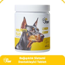 Dr. Paw - Immunity Plus Büyük Irk Köpekler için Zindelik ve Organ Sağlığı Destekleyici Çiğnenebilir Tablet(60 adet, 120 gr)