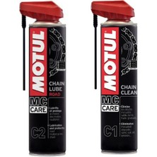 Motul C1 - C2 Zincir Temizleme ve Yağlama Seti