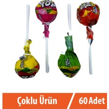 Lolipop Meyve Aromalı Sert Şeker 60X10 gr