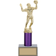 Odak  Voleybol Erkek Figürlü Kupa-Okul Kupası-Ödül Kupası-Turnuva Kupası 26 cm