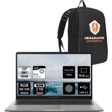 Asus Expertbook P1 Intel Core I7 13700H 96GB 2tb SSD 15.6" Fhd Fdos Taşınabilir Bilgisayar & Per4 Çanta P1503I716512S0DP339