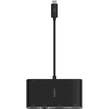 Belkin Usb-C Multimedia + Charge Adaptör (100W)