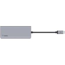 Belkin Usb-C 7 In 1 Multiport Çoklayıcı Adaptör / AVC009BTSGY