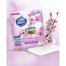 Ultra Clean Çamaşır Deterjan Yaprakları - Kiraz Çiçeği Kokusu- 16 Yıkama (Yaprak)+ Lavanta Kokusu - 16+ Çamaşır Parfümü - Ferahlık Hissi - 275G