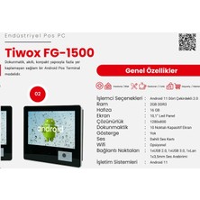 Tiwox FG-1500 10,1" Android 11 2gb Ram 16GB Hafıza Fiyat Gör