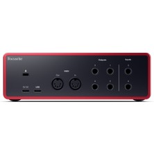 Focusrite Scarlett 2i2 Gen 4 Ses Kartı (MOSC0033)